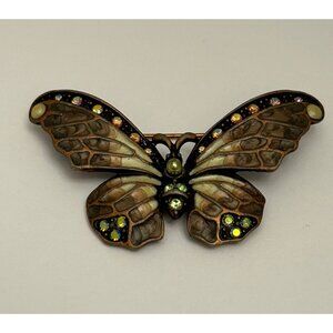 Joan Rivers' Bejeweled Butterflies Collection Brooch Butterfly Pin #5 Victorian